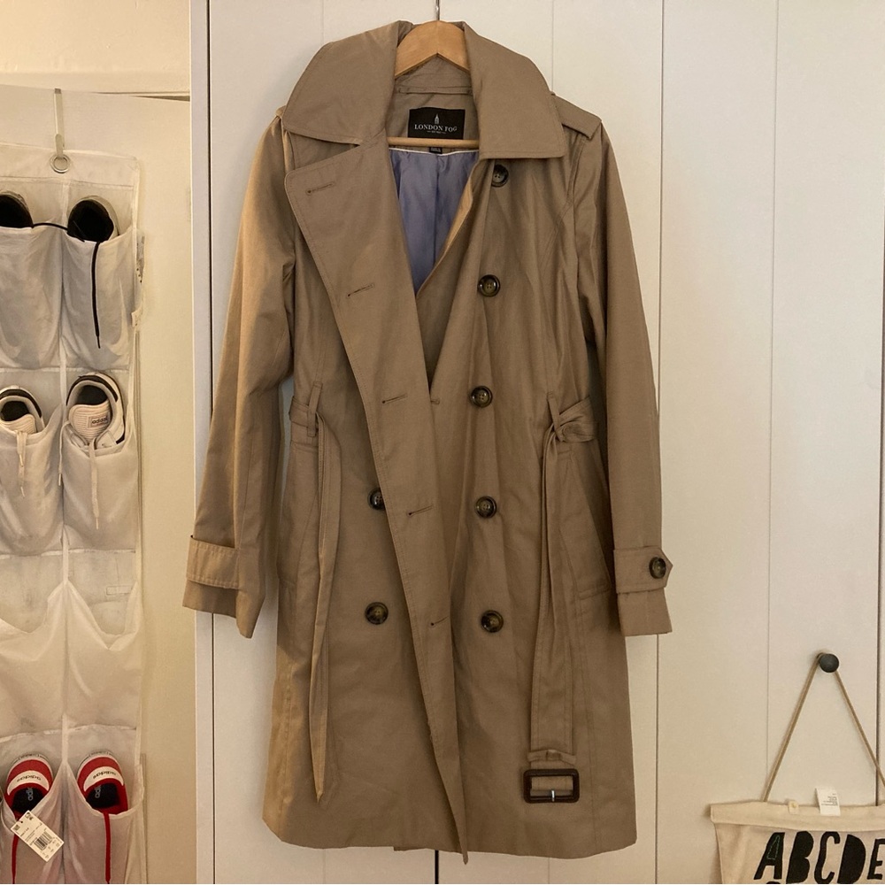 London Fog Trench Coat Women’s Size M